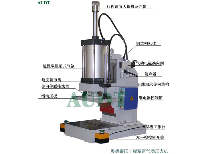 J1310中闆式氣動壓力機